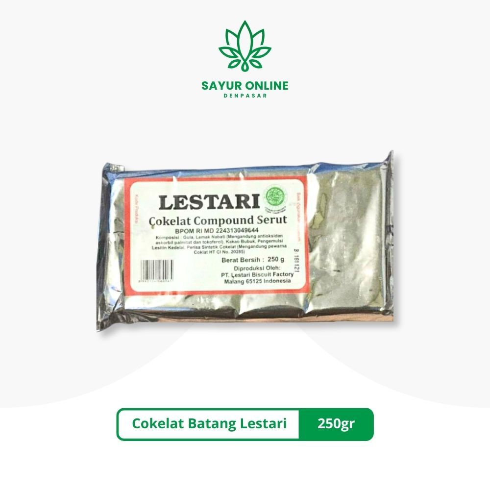 

Cokelat Batang Lestari 250gr - Sayur Online Denpasar