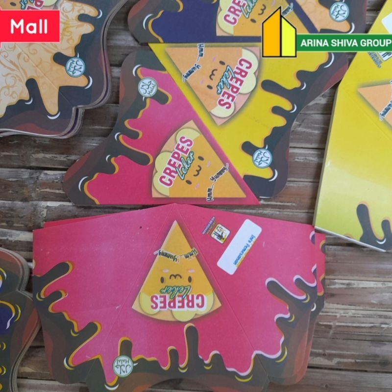 

100 LEMBAR KEMASAN CREPES JUMBO BAHAN DUPLEK PUTIH SUPER QUALITY | KERTAS KREPES CRISPY HIGH QUALITY | BOX LEKKER WAFFLE CROFFLE MURAH PRODUK TERBARU | TOKO KEMASAN ONLINE | TOKO ANEKA KEMASAN OFFICIAL | ARINA SHIVA GROUP | SHIVACORP 2079