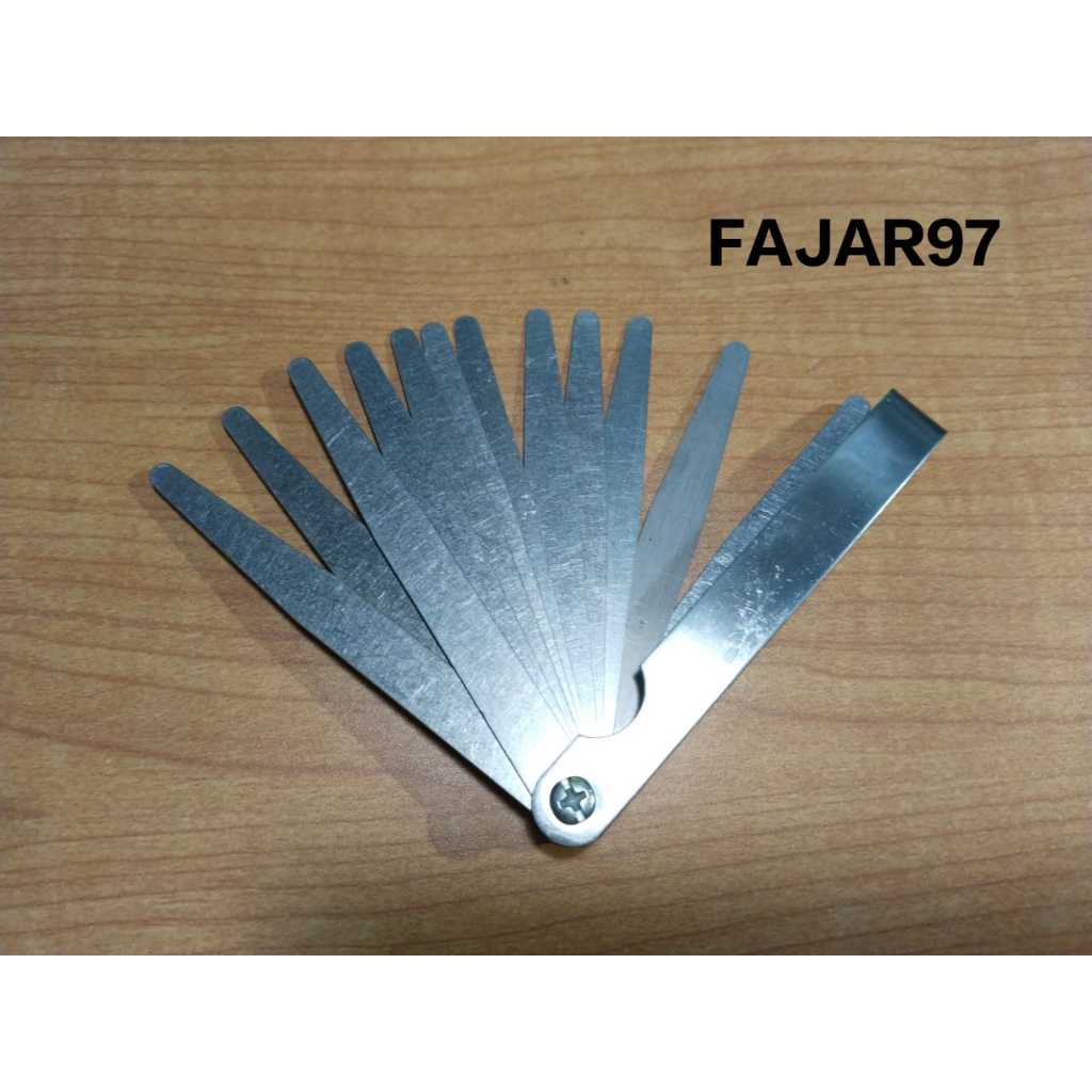 Fuller gauge Feeler Gauge alat pengukur ketebalan klep