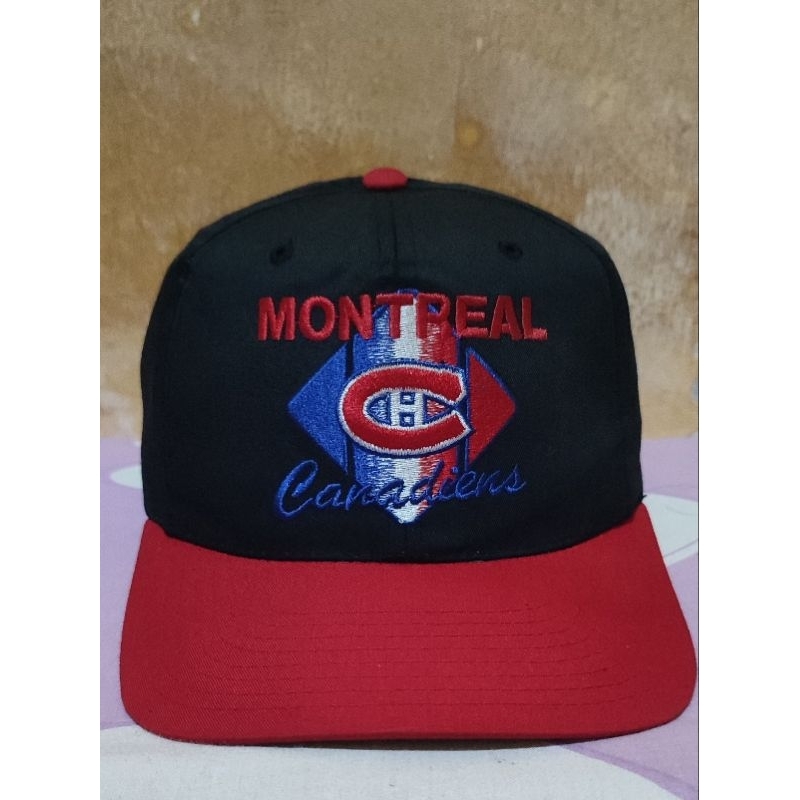 Topi Snapback Vintage Motreal NHL Tag CCM