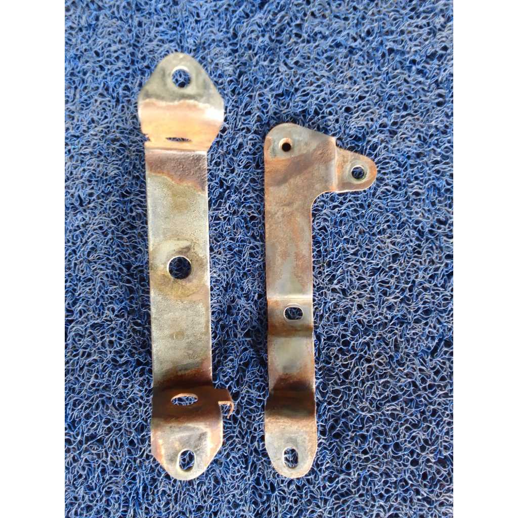 Klem Breket Pangkon Dudukan Aki Honda Megapro Lama Hiu Primus Original