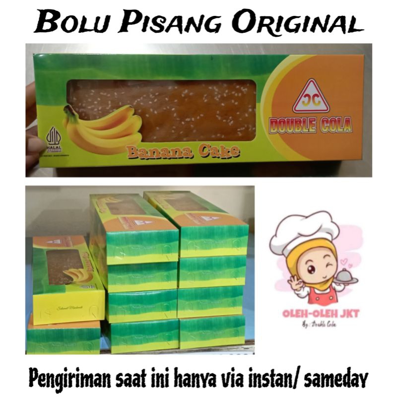 

Bolu Pisang Original / Bolu Pisang Double Cola / Banana Cake