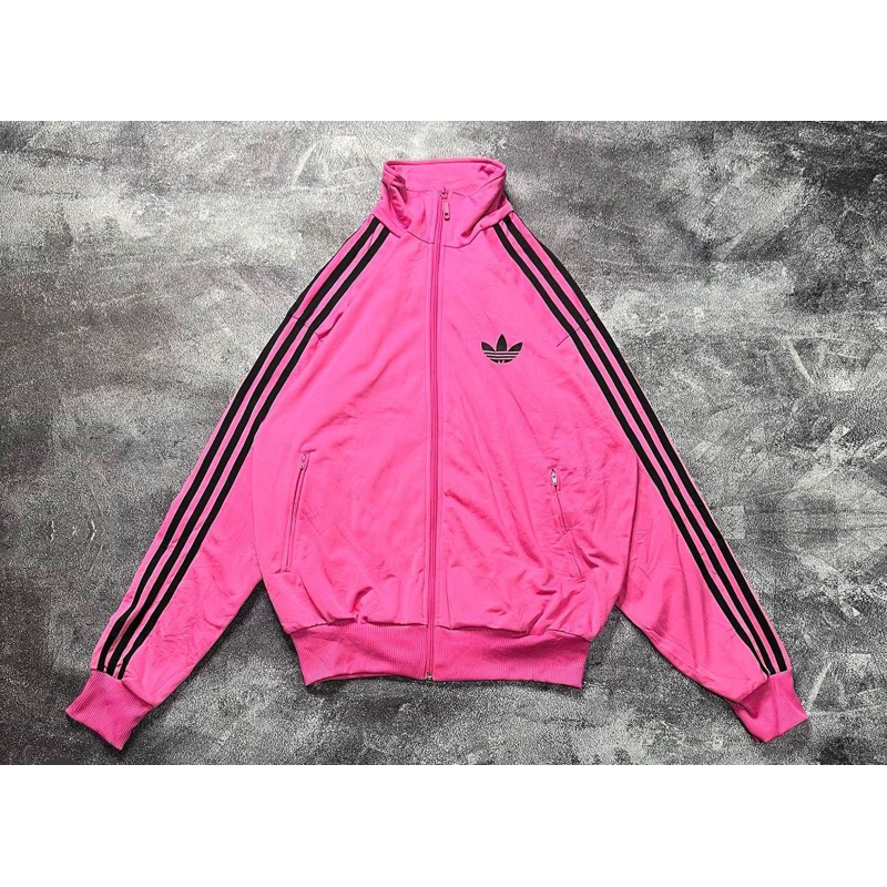 tracktop adidas firebird pink