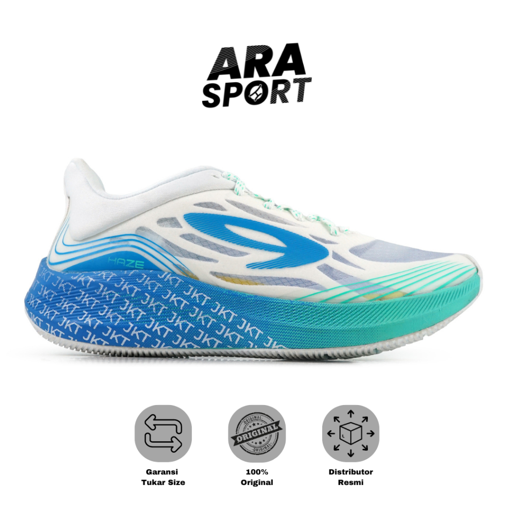 SEPATU LARI 910 ORIGINAL HAZE VISION SE JAKARTA - PUTIH/BIRU