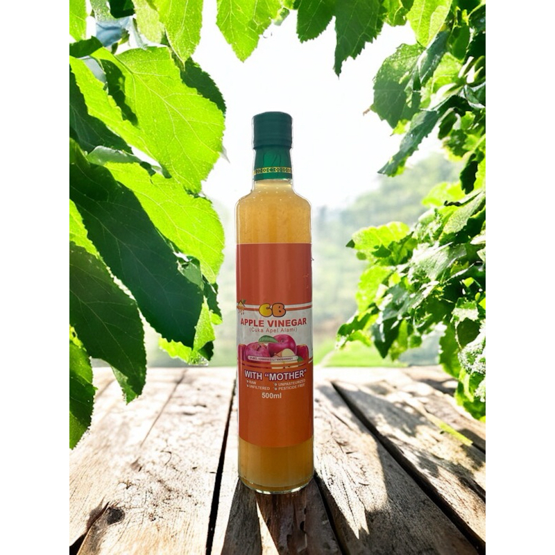 

Cuka Apel / Apple Vinegar 500ml with mother