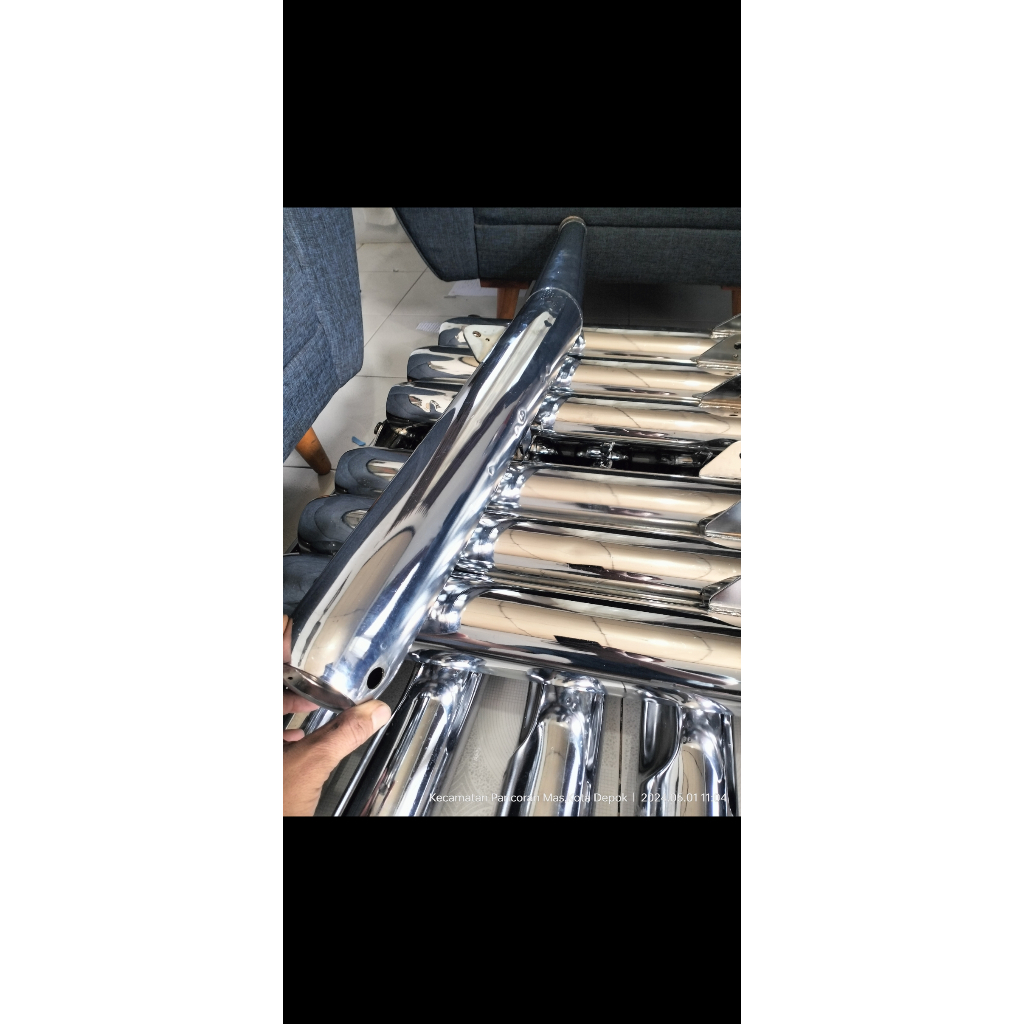 Cylincer knalpot RX king original barang bekas