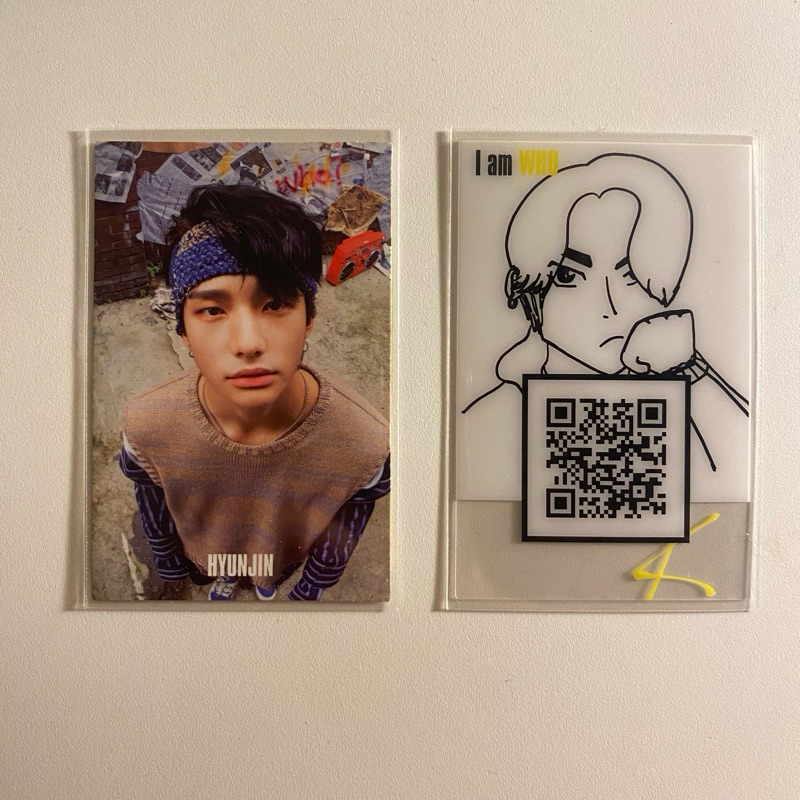Official photocard Stray Kids SKZ Hyunjin I am Who, Han Self Portrait