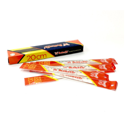 

Penggaris Plastik 20 cm Butterfly