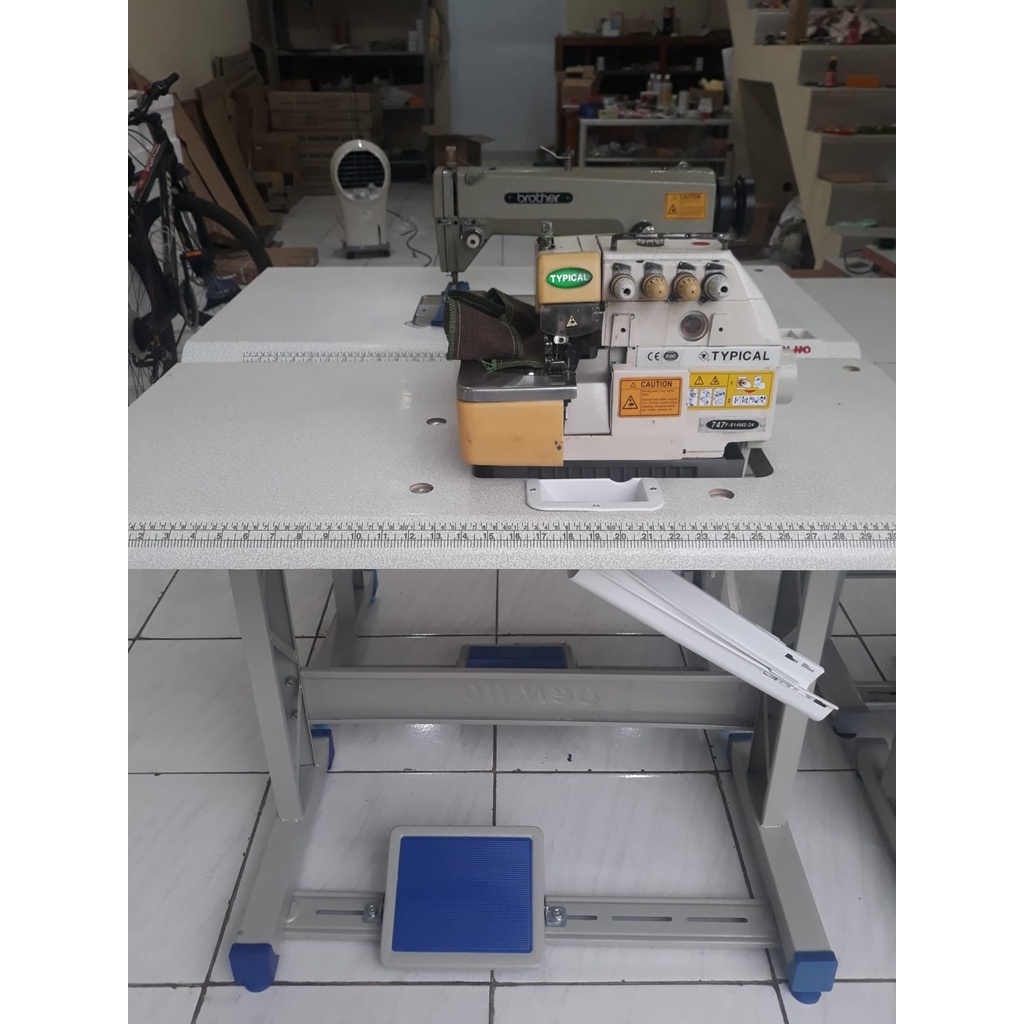 MESIN OBRAS Benang 4 Merk TYPICAL Tipe 747 - BEKAS/SECOND (FREE ONGKIR TANGERANG KOTA)