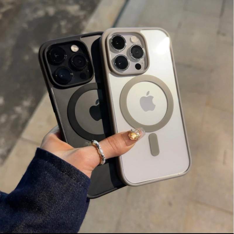 + PACKING BOX ORI  Hard Case Premium Hybrid Clear HD MagSafe Case iPhone X XR XS MAX 11 12 13 14 15 