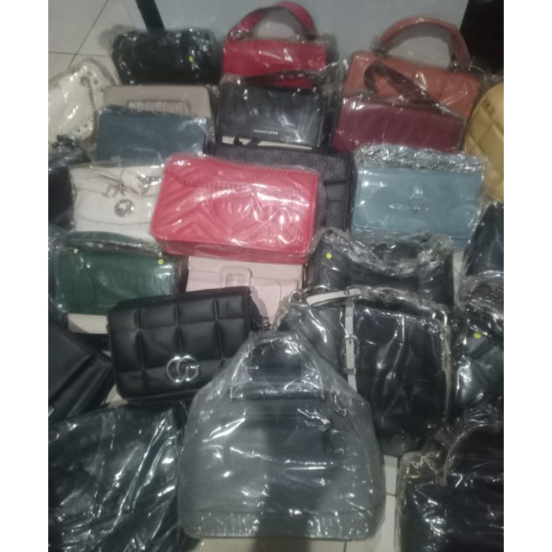 tas import wanita di obral/cuci gudang