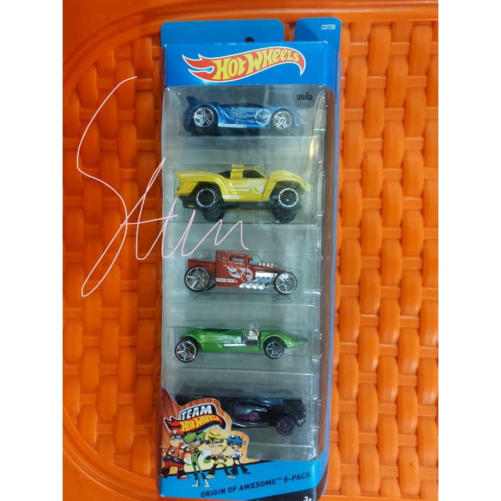 Hot Wheels Origin of Awesome 5 pack