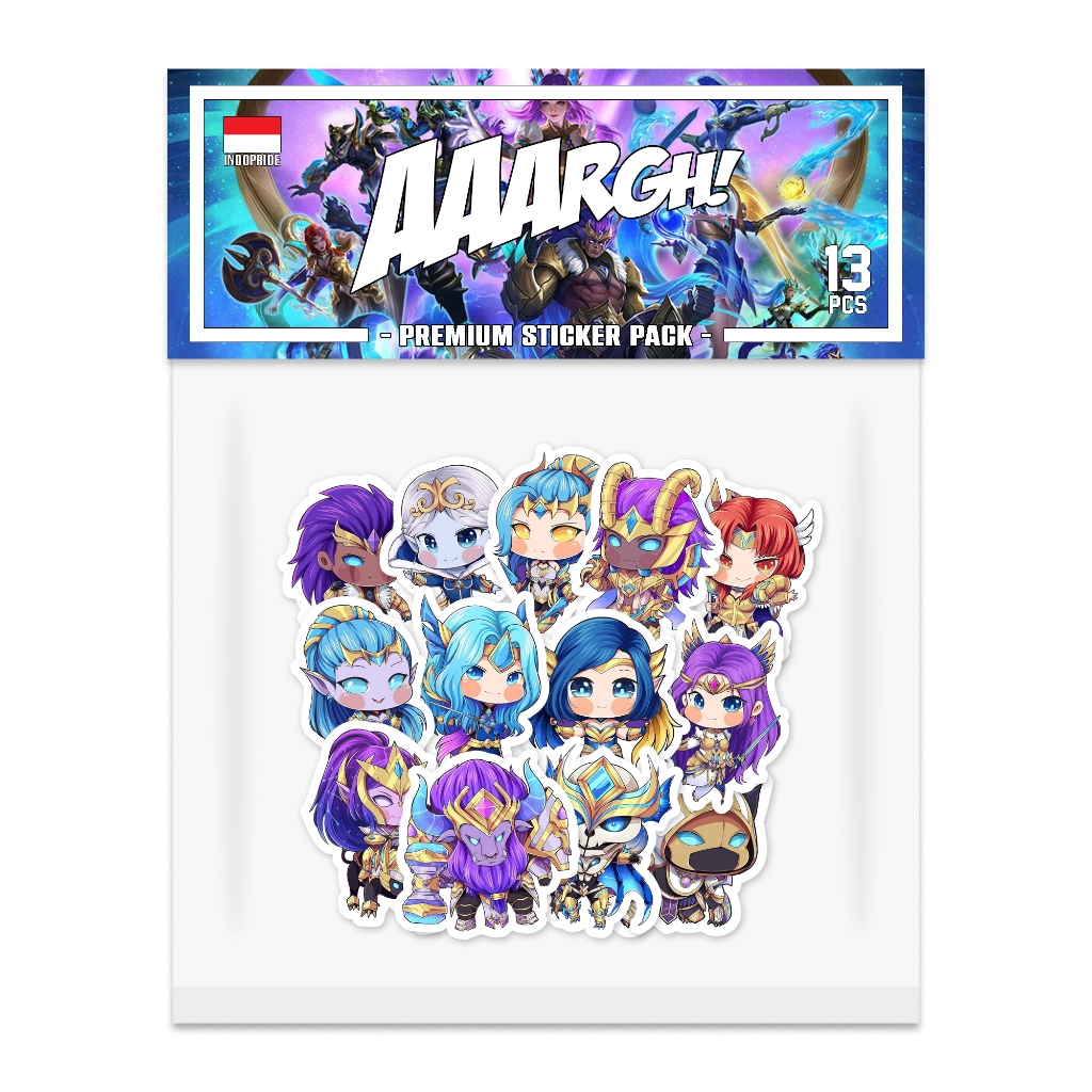 

Stiker Hero MLBB All Skin Zodiac Sticker Pack vol. 1 (Zodiac)