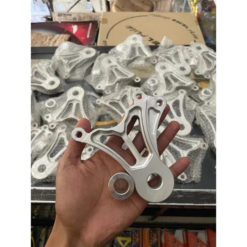 Breket Kaliper 2Piston Ninja R Ninja SS Vixion Tiger Ukuran Disc 220MM/ Breket Kaliper Belakang Ninj