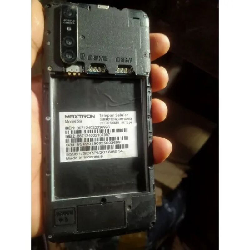 Mesin Hp Maxtron s9 pro cabutan normal