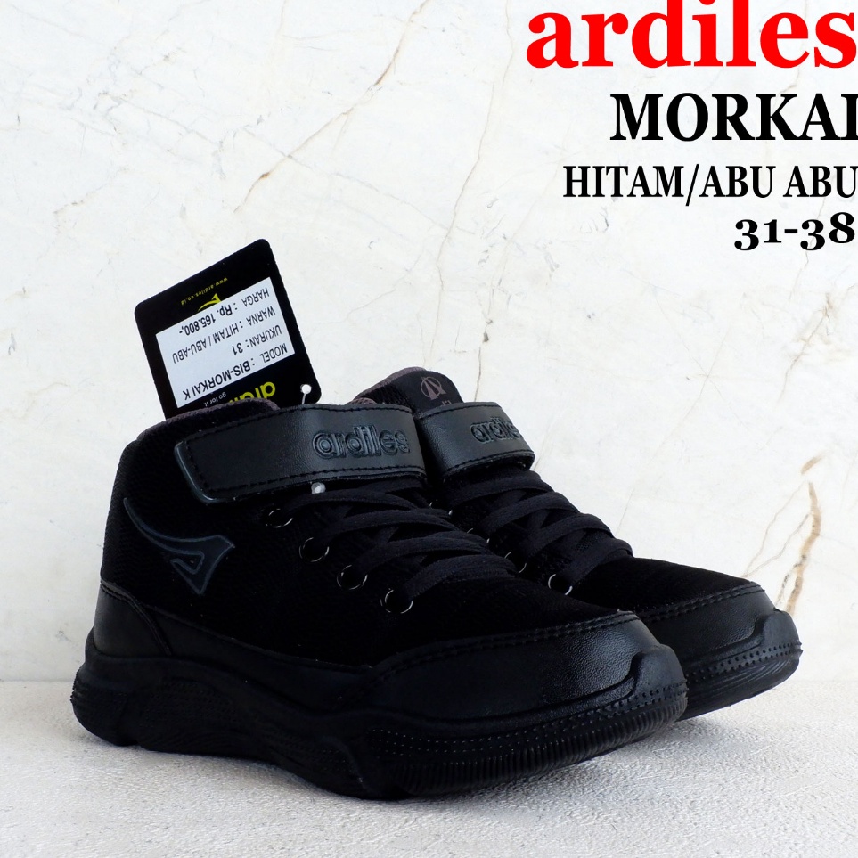 Ardiles Sepatu Boot Sekolah Anak  MORKAI  size 3138  Sepatu sekolah ardiles  sepatu anak ART I2E9