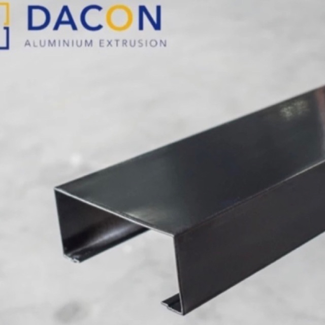 Aluminium Dacon Kusen 3" 0428 Kusen Polos Aluminium Batangan