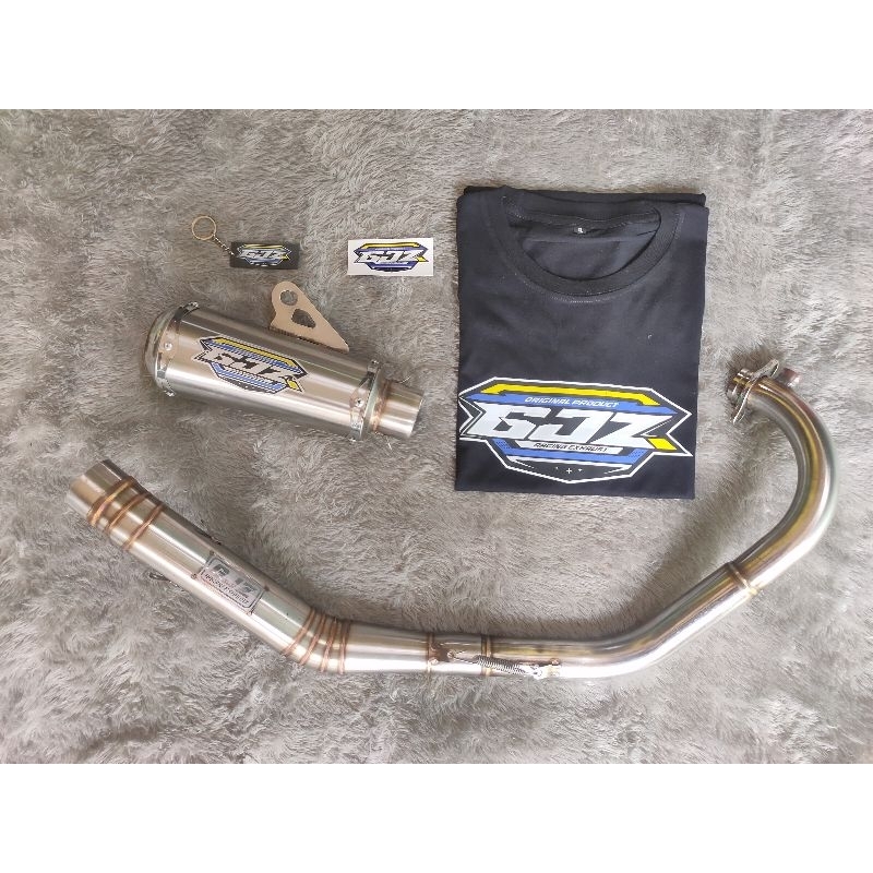 Knalpot Original Gjz Racing Exhaust Vixion Old Vixion New Nvl Nva Vixion All New