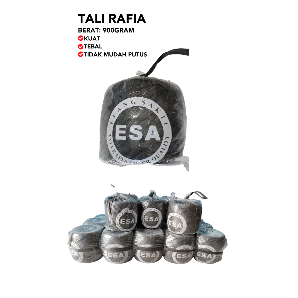 

Tali Rafia Besar / Tali Plastik / Rafia Roll / Tali Rapia