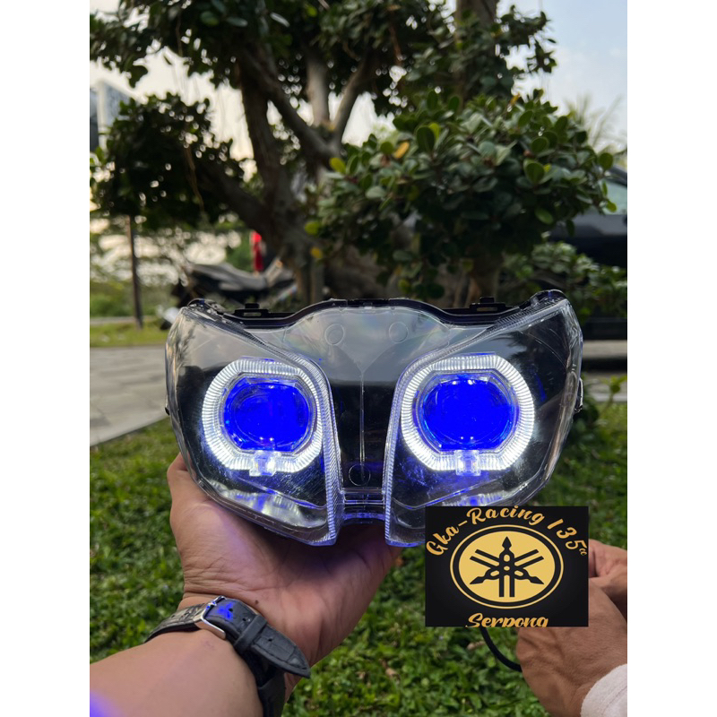 Lampu depan jupiter z robot 2010 biled billed led