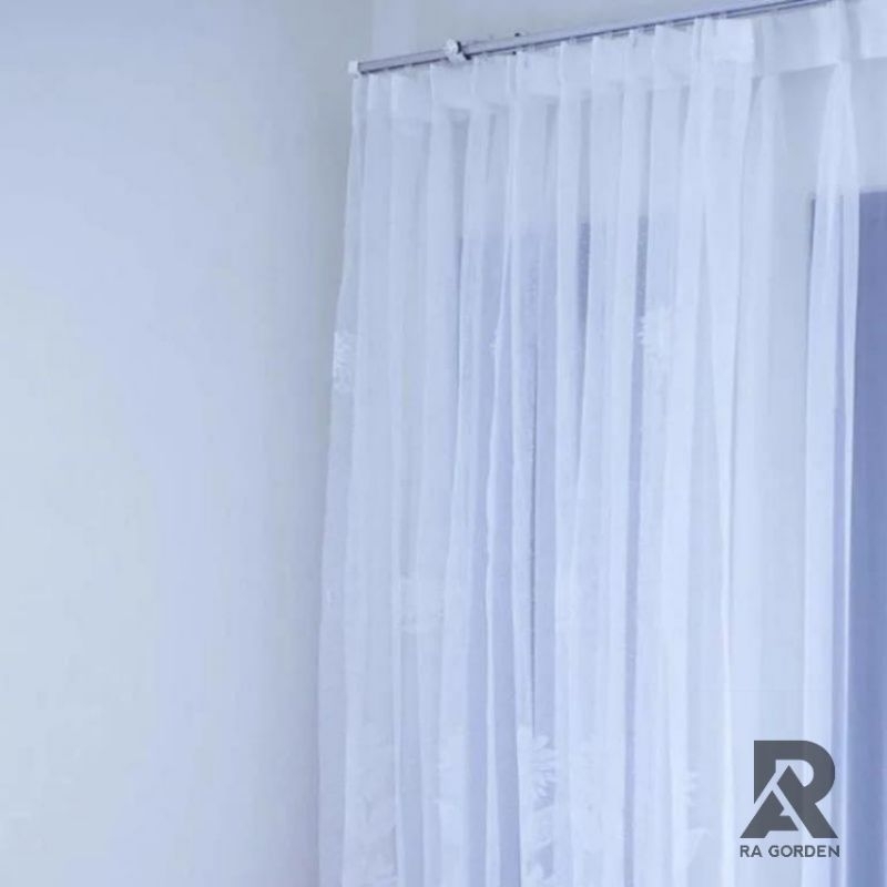 Vitrase Gorden dalaman gorden lapisan gorden puring gorden gorden siang transparan vitrase motif bun