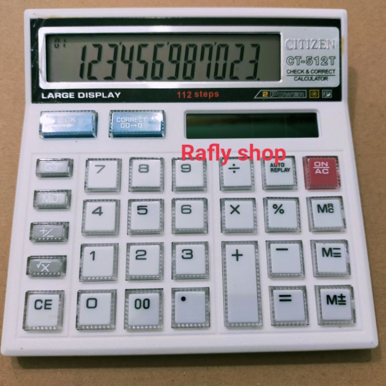 

kalkulator citizen CT 512T best seller ART T5I5