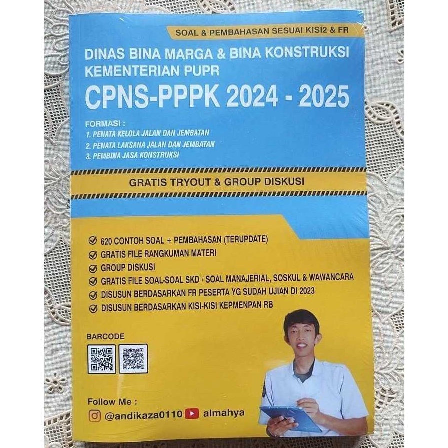 

BUKU CPNSPPPK TEKNIK JALAN JEMBATAN PEMBINA JASA KONSTRUKSI DINAS BINA MARGA BINA KONSTRUKSI KEMENTERIAN PUPR 225 ART R3K4