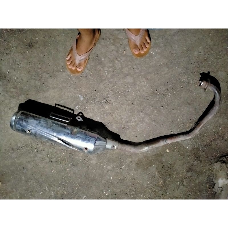 knalpot Tiger Revo original copotan