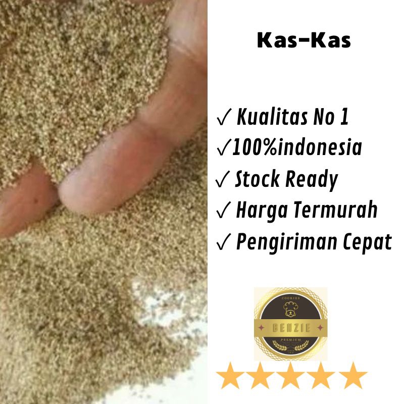 

kas kas bumbu rempah 100 gram / biji kaskas