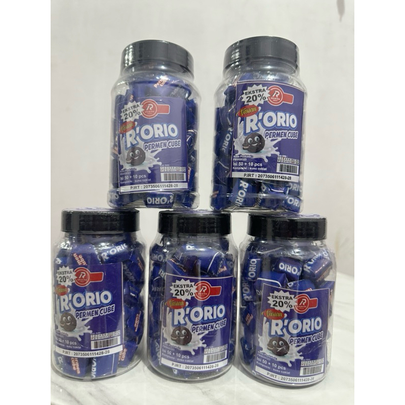 

❤️SHANUMJBG❤️ PERMEN VIRAL R'OREO PERMEN CANDY CUBE MILO ISI 60PCS