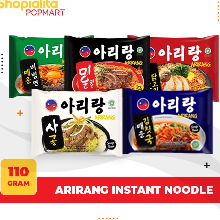 

TERMURAH Mie Arirang Mie Instan Noodle Instant HALAL Spicy Salted Egg Fried Noodle Spicy Kimchi Noodle Soup