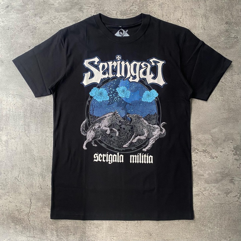 original kaos band SERINGAI “Wolf fight”