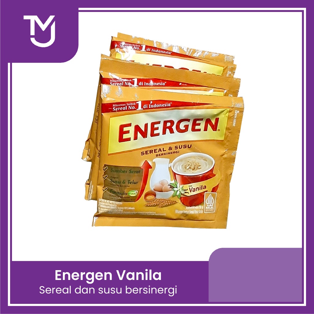 

Energen vanila 1 renceng - 10 x 32gr