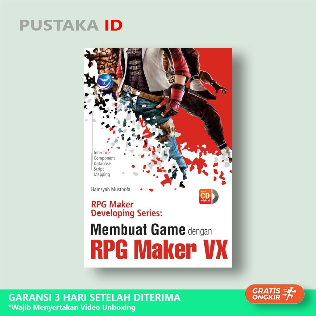 Buku RPG Maker Developing Series: Membuat Game dengan RPG Maker VX+cd - Original