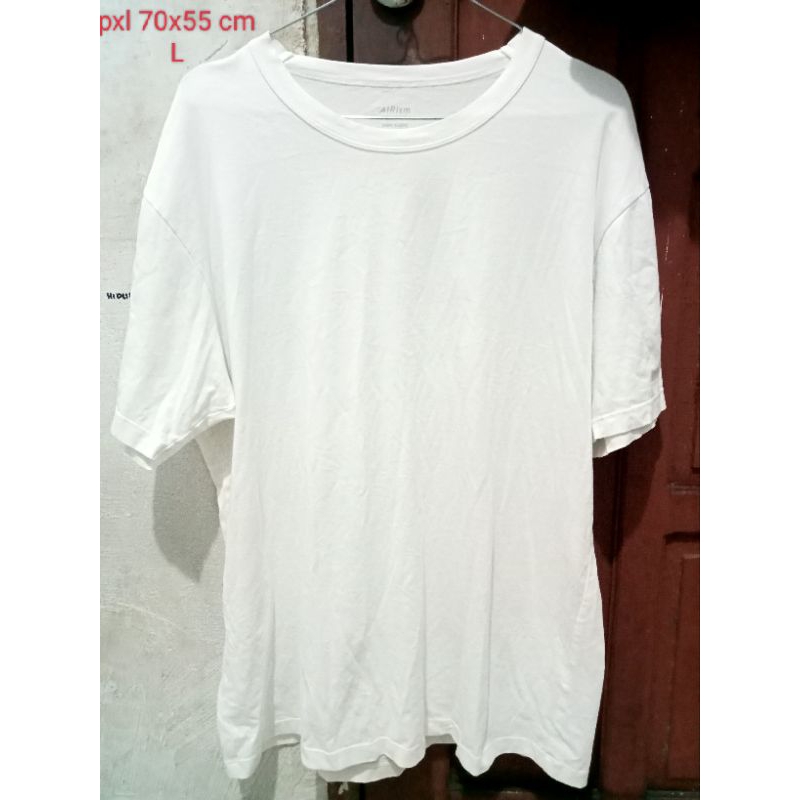 kaos uniqo airsm putih