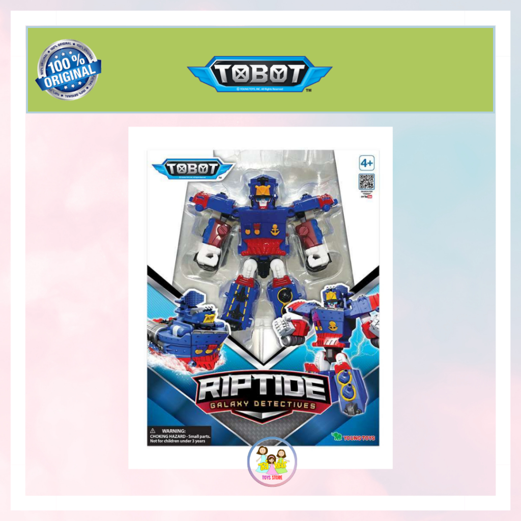 Tobot GD Galaxy Detective Riptide Original Young Toys