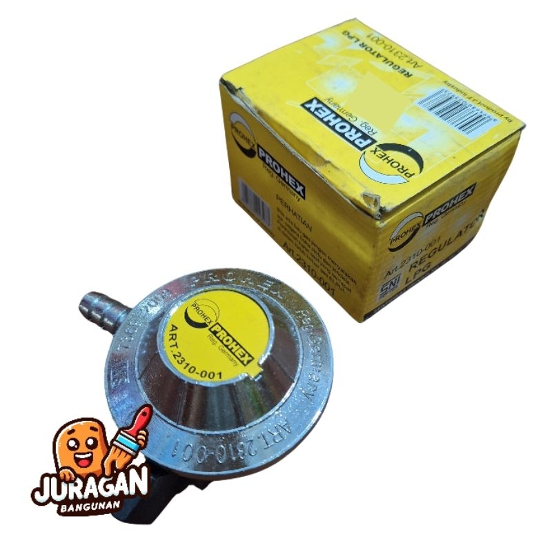 PROHEX Regulator Gas 2310-001 | Kepala Gas | Regulator LPG Elpiji