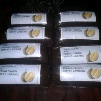 

Lempok durian asli 250 gram