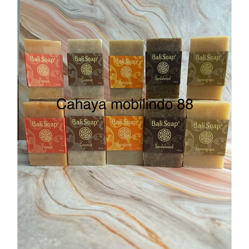 Bali Soap Sabun Scrub Alami Asli Bali All Natural Luxury Mandi Harum Wangi
