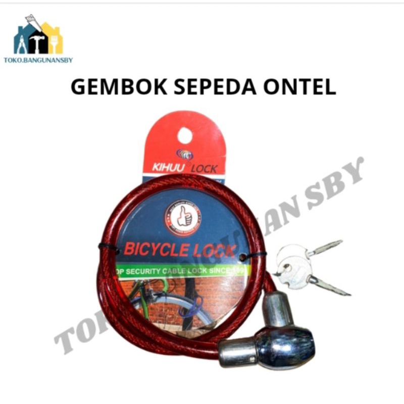 GEMBOK SEPEDA ONTEL MURAH