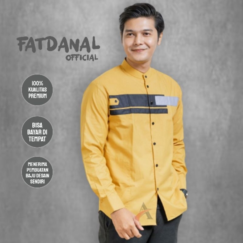 BAJU KOKO HADROH PRIA LENGAN PANJANG SERAGAM MAJELIS
