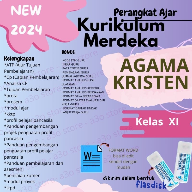 modul ajar  / RPP KURIKULUM MERDEKA AGAMA KRISTEN KELAS 11 SMA