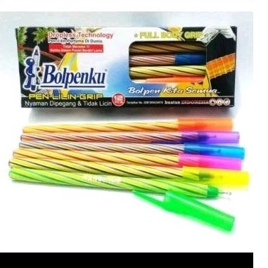 

BOLPENKU GRIP | PULPEN MURAH | 1PAK ISI 12PCS