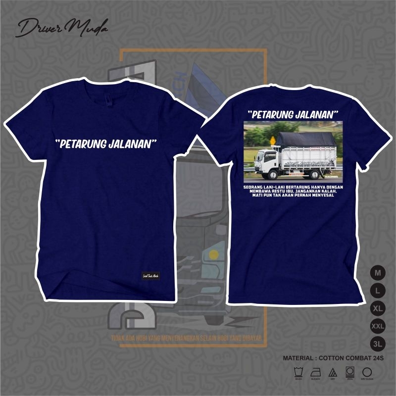 Kaos Truck Petarung Jalanan | Kaos Truck | Kaos Truck Fashion | Kaos Truck Distro