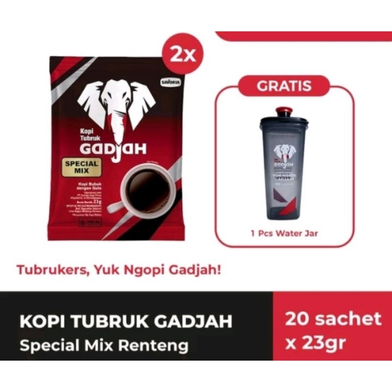 

kopi tubruk gajah sachet kopi tubruk gadjah botol minum gift kopi tubruk