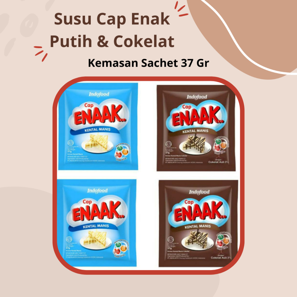 

SUSU KENTAL MANIS CAP ENAK RENTENG 37GR 6PCS