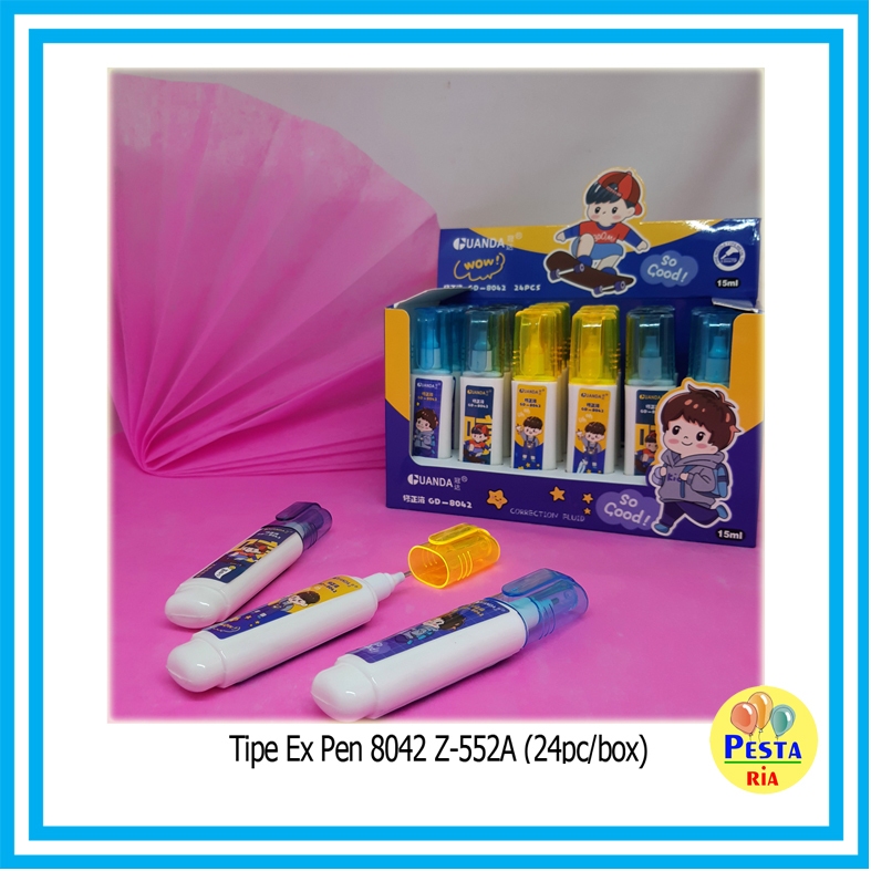

Murah!! (1Pcs) Tipe Ex Pen Boy, Correction Pen, tipe x, stipo Cair