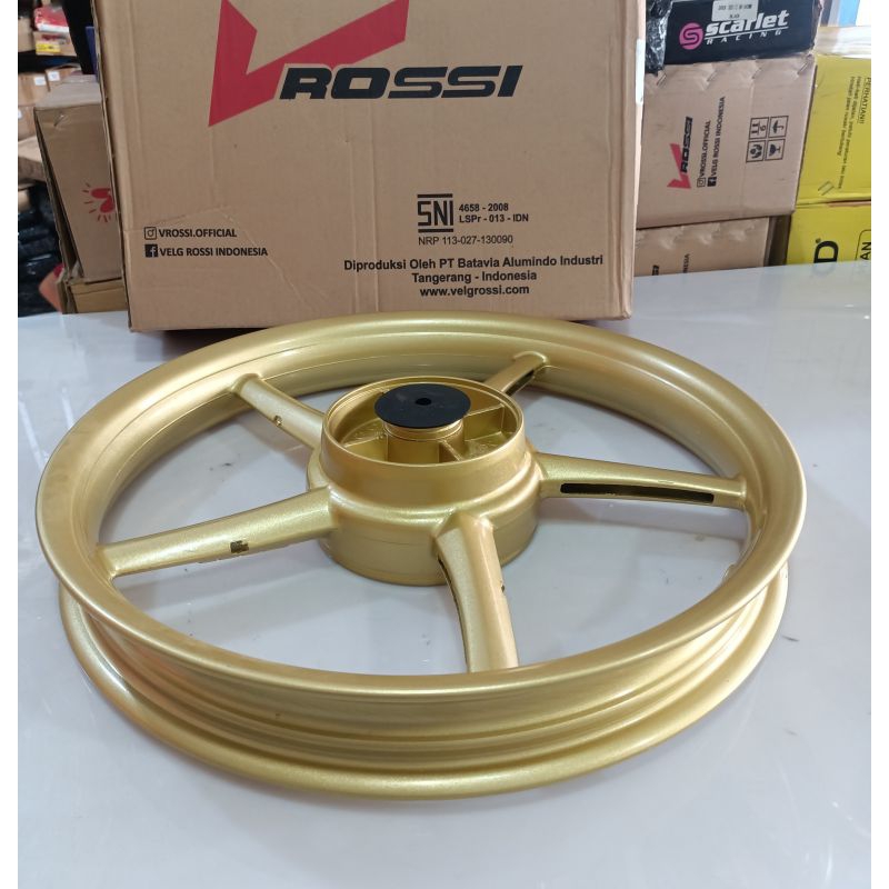 RODA VELG BELAKANG MOTOR YAMAHA VIXON OLD RX KING SCORPIO RING 17 X185 V ROSSI ORIGINAL MODEL RCB