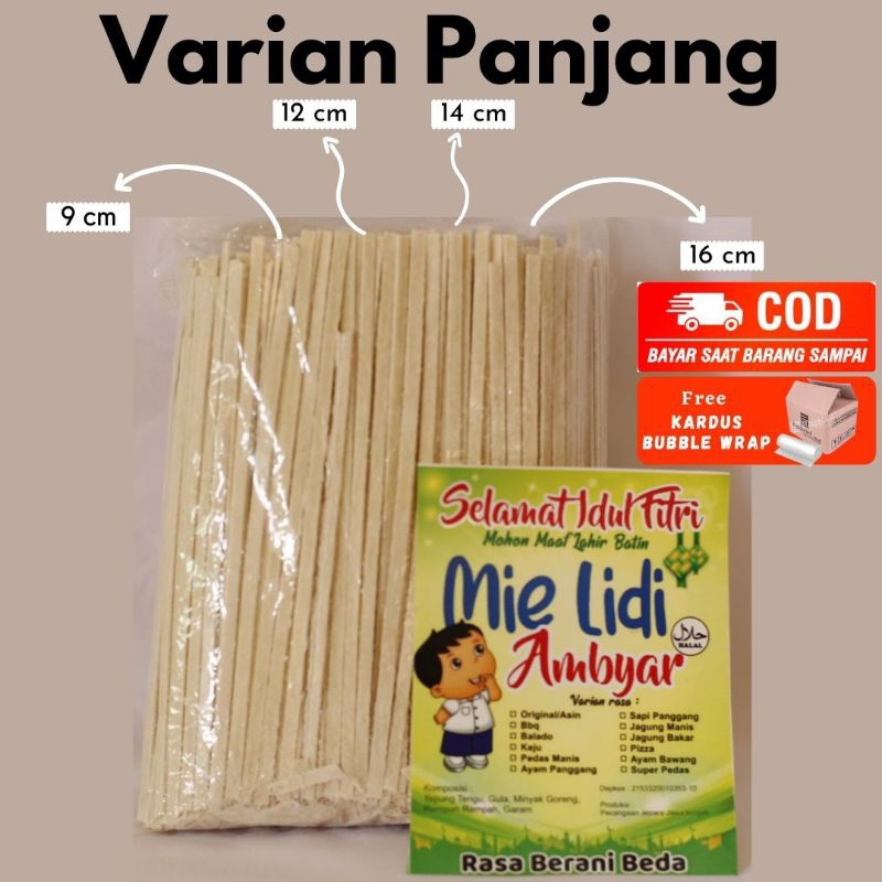 

mie lidi mentah/500gr/mie lidi enak gurih mentah