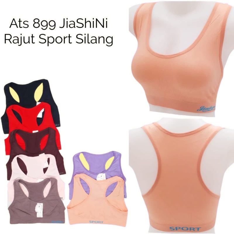 Miniset rajut/ sport bra remaja/ dewasa bahan rajut import bisa melar elastis dan adem